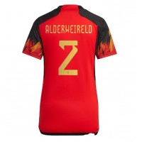 Belgicko Toby Alderweireld #2 Domáci Ženy futbalový dres MS 2022 Krátky Rukáv